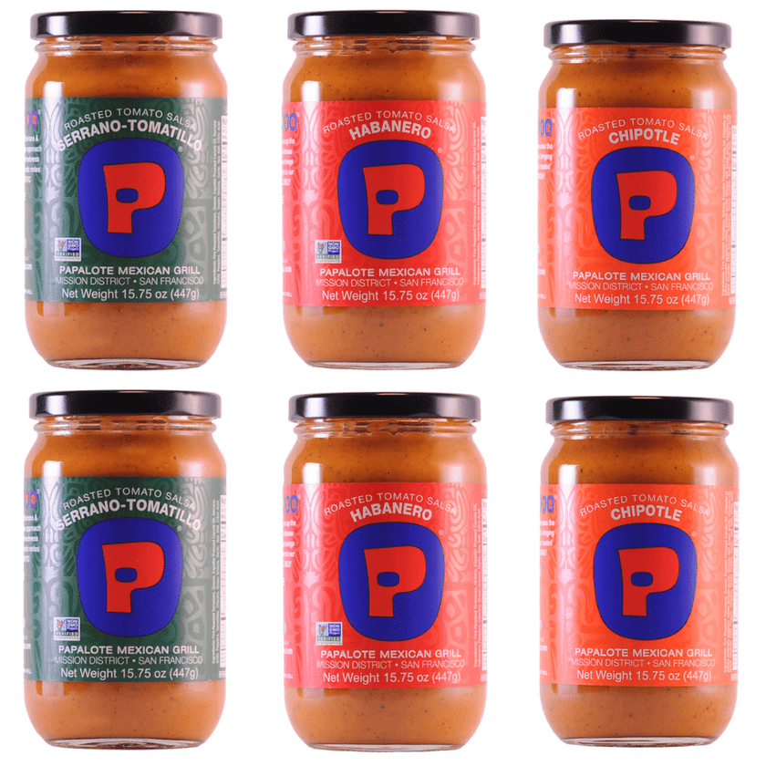 PAPALOTE SALSA VARIETY PACKS